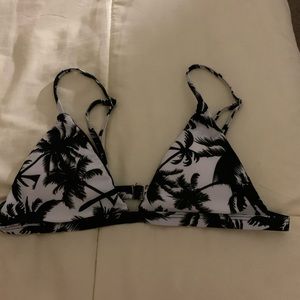 Zaful palm tree bikini top